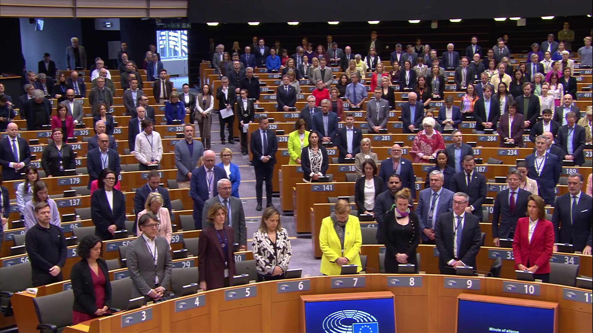 Opening statement by Roberta METSOLA, EP President on the 10th anniversary of the Brussels terrorist attacks followed by a minute of silence